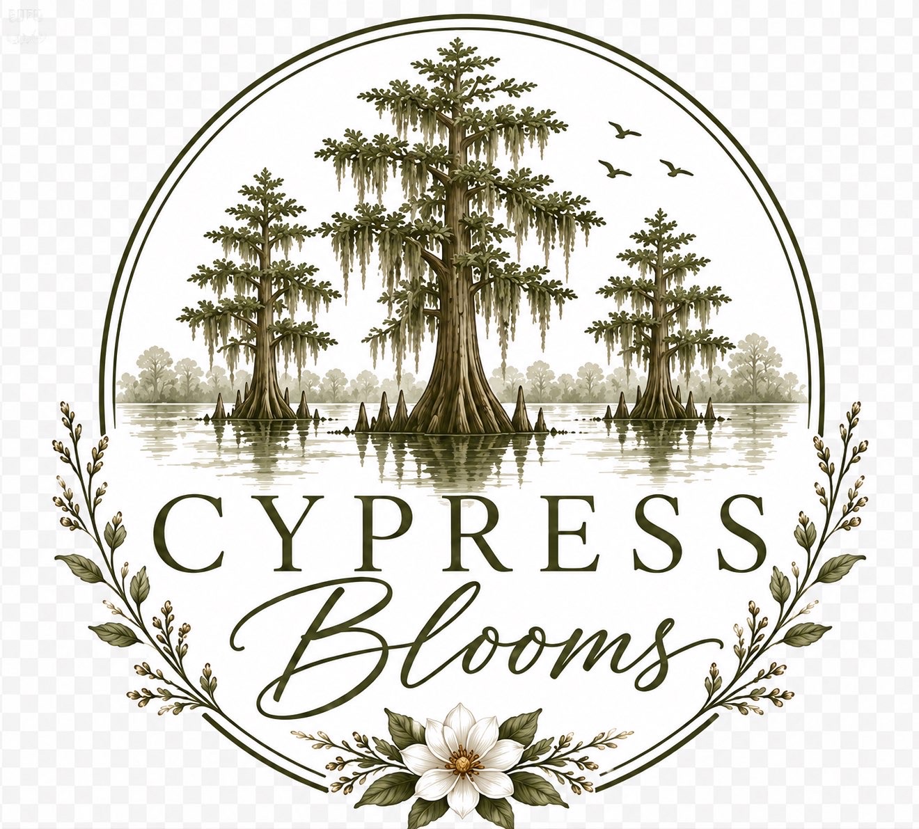 Cypress Blooms logo